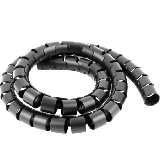 OMURGALI SPİRAL SİYAH 16MM 5 METRE OMURGALI SPİRAL SİYAH 16MM 5 METRE