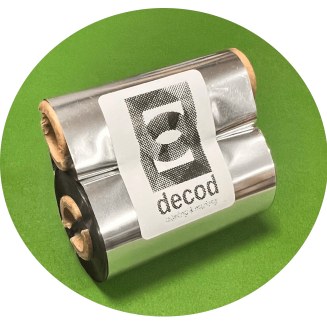 DCD-5574 55mm x 74mt ULTRA PIGMENT TERMAL RIBON 55mm YAZICILARA WGO UYUMLU
