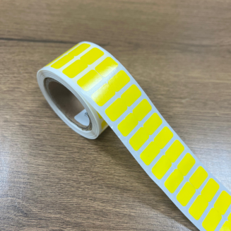 İNVERTÖR PLC İÇİN CİHAZ ETİKETİ  SARI  20X8MM 3000 ADET