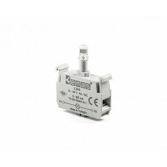 C SİNYAL KIRMIZI LED BUTONLUK 12-30 V AC/DC  20 ADET