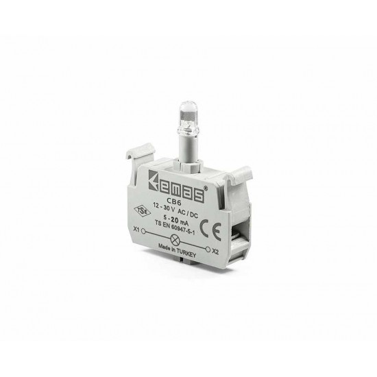 C SİNYAL KIRMIZI LED BUTONLUK 12-30 V AC/DC 20 ADET C SİNYAL KIRMIZI LED BUTONLUK 12-30 V AC/DC 20 ADET