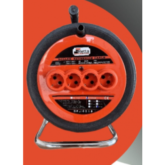 SEYYAR MAKARA 3x2,5MM KABLOLU 50 METRE 4 ADET 1x16A PRİZ RETTA