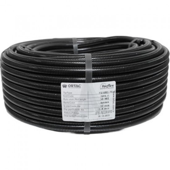 PG-29 SPİRAL BORU PA SİYAH 25 METRE PG-29 SPİRAL BORU PA SİYAH 25 METRE