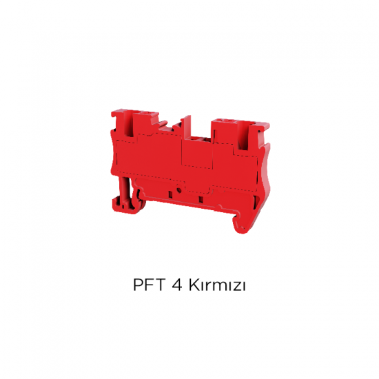 PFT 4 Kırmızı 100 ADET PFT 4 Kırmızı 100 ADET