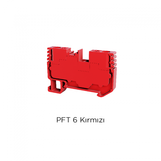 PFT 6 Kırmızı 100 ADET PFT 6 Kırmızı 100 ADET