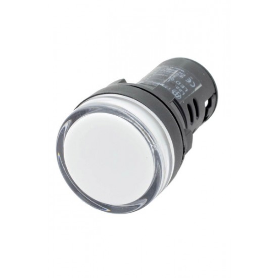 SİNYAL LAMBASI 22MM 110V 4 POWER LEDLİ BEYAZ 10 ADET SİNYAL LAMBASI 22MM 110V 4 POWER LEDLİ BEYAZ 10 ADET