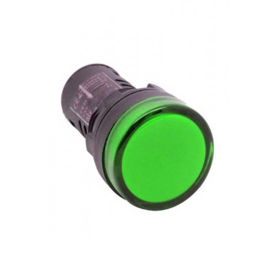 SİNYAL LAMBASI 22MM 110V 4 POWER LEDLİ YEŞİL 10 ADET SİNYAL LAMBASI 22MM 110V 4 POWER LEDLİ YEŞİL 10 ADET