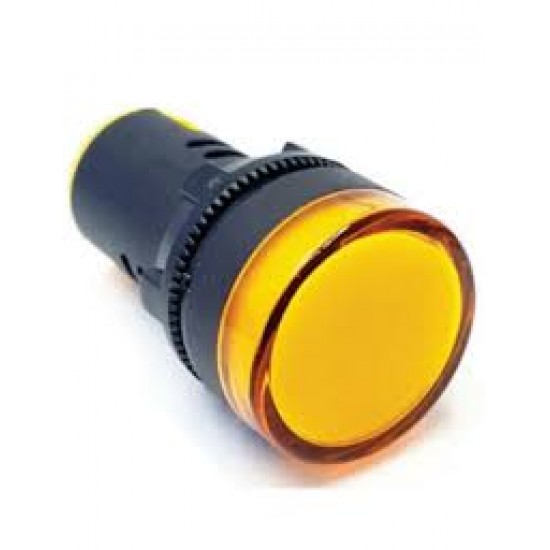 SİNYAL LAMBASI 22MM 220V 4 POWER LEDLİ SARI 10 ADET SİNYAL LAMBASI 22MM 220V 4 POWER LEDLİ SARI 10 ADET