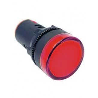 SİNYAL LAMBASI 22MM 24V 4 POWER LEDLİ KIRMIZI 10 ADET