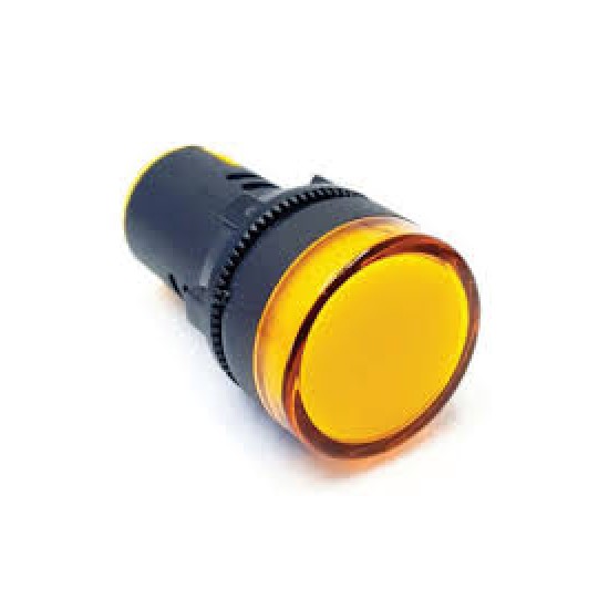 SİNYAL LAMBASI 22MM 24V 4 POWER LEDLİ SARI 10 ADET SİNYAL LAMBASI 22MM 24V 4 POWER LEDLİ SARI 10 ADET