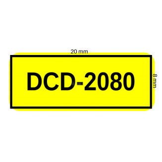 DCD-2080	20 x 8mm	SARI	İnverter - PLC - TMŞ vb. İçin	3000	ADET