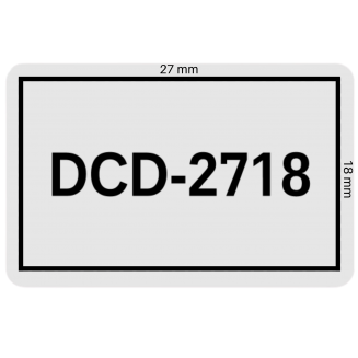 DCD-2718	27 x 18mm	GÜMÜŞ	Rozetsiz Buton Etiketi	1000	ADET