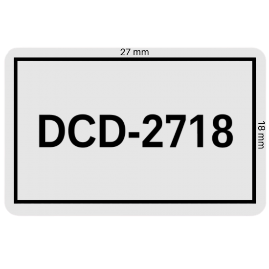 DCD-2718	27 x 18mm	GÜMÜŞ	Rozetsiz Buton Etiketi	1000	ADET