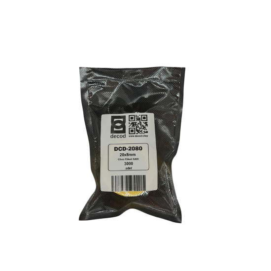 DCD-2080	20 x 8mm	SARI	İnverter - PLC - TMŞ vb. İçin	3000	ADET